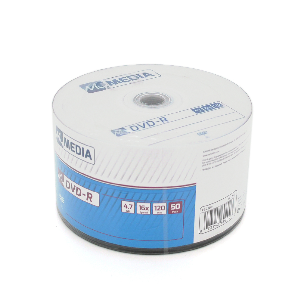 Диск MyMedia DVD + R, 4.7Gb, 50шт в упаковці, ціна за упаковку