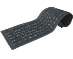 Клавіатура гумова гнучка 86K клавіш, USB, (Eng / Pyc), Blister-Box