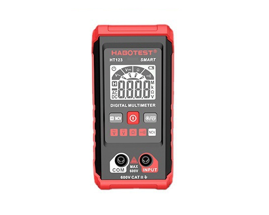 Мультиметр HABOTEST HT-123, вимірювання: V, R, без батарейок