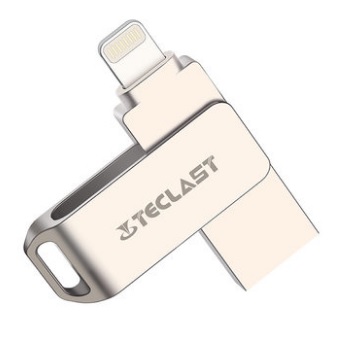 Флеш-накопичувач Teclast, USB 3.0 / Lightning, 64GB, 5V, 7.25 / 21.3MByte / s, Алюмінієвий сплав, BOX