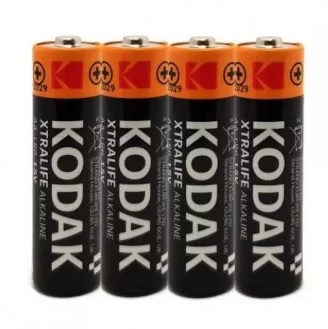 Батарейка лужна KODAK XTRALIFE LR06, АА, 4шт в shrink, ціна за shrink