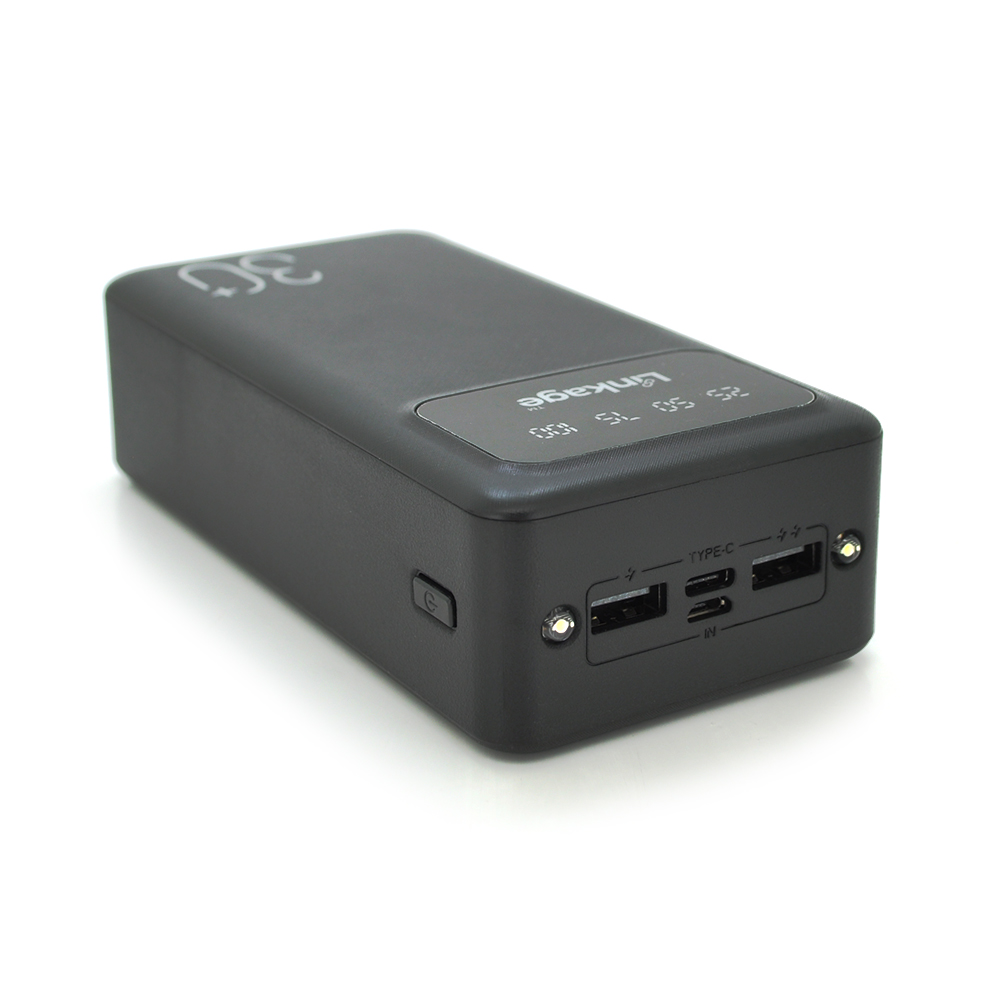 Power bank Linkage LKP-30 30000mAh, Black/White, Blister