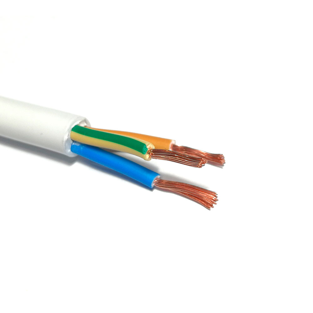 Кабель Одескабель H05VV-F 3G2,5 білий, ціна за метр
