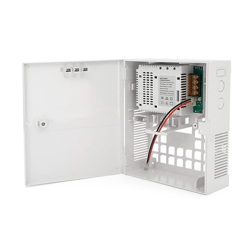 ДБЖ 12V/5A EuroPower EP-UPS-1205(P), під акб GEL/AGM - 12V/7А, струм заряду - 13.8V/0,65А, пластик, 228х195х78 mm