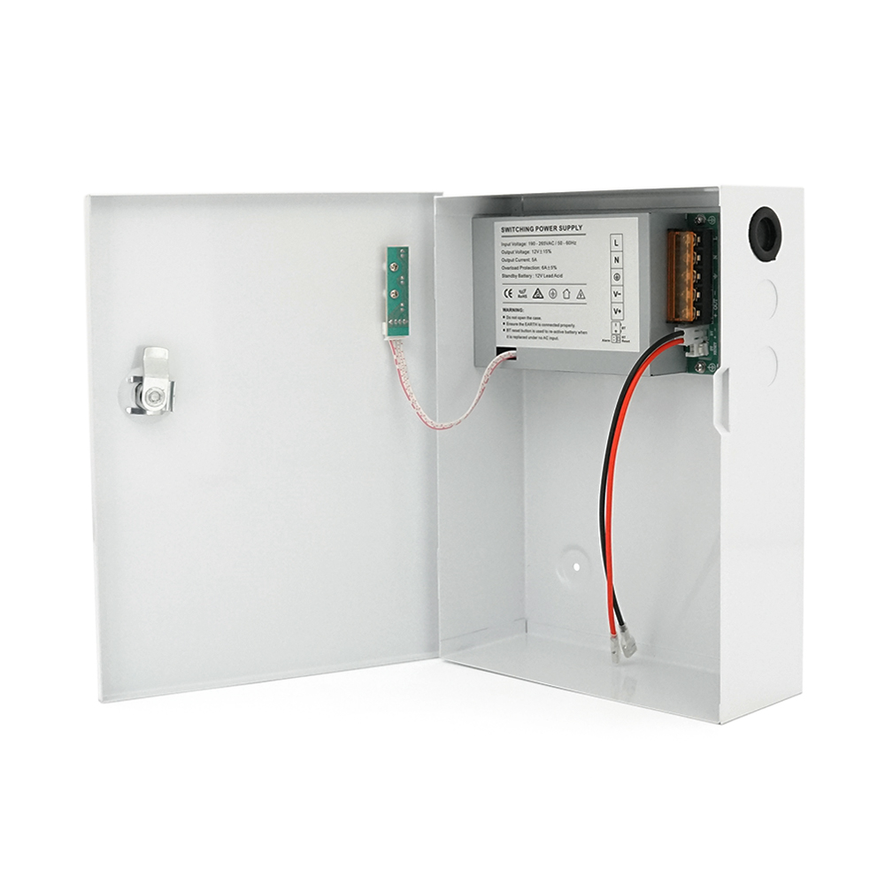 ДБЖ 12V/5A EuroPower EP-UPS-1205(M), під акб GEL/AGM - 12V/7A, струм заряду - 13,8V/0.65A, метал, 265х195х75 mm