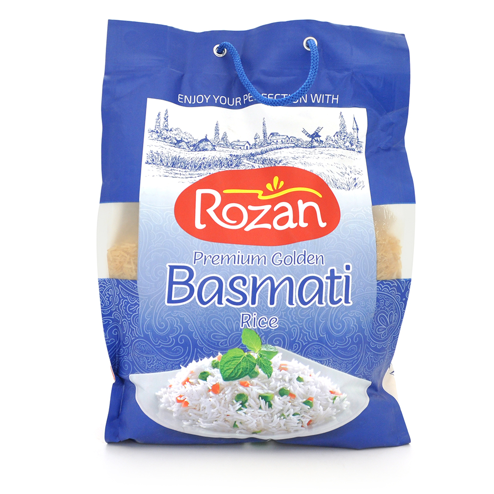 Рис Basmati Rozan Golden 5 кг, Мішок
