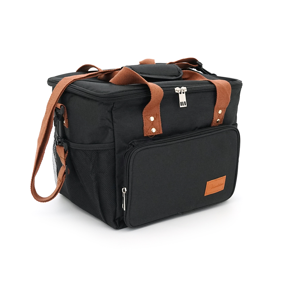 Термосумка DF02 12 Л (300х300х180мм), Black