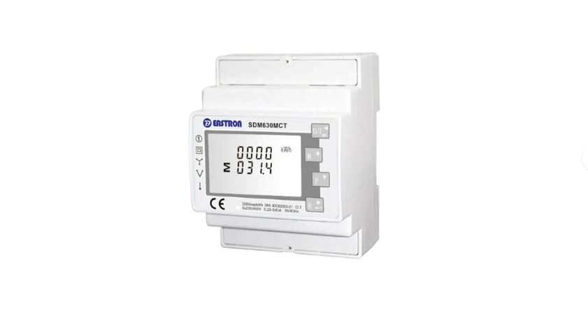 Лічильник-аналізатор мережі Eastron SDM 630MCT-ETL (ESCT-T24 250A/1A)