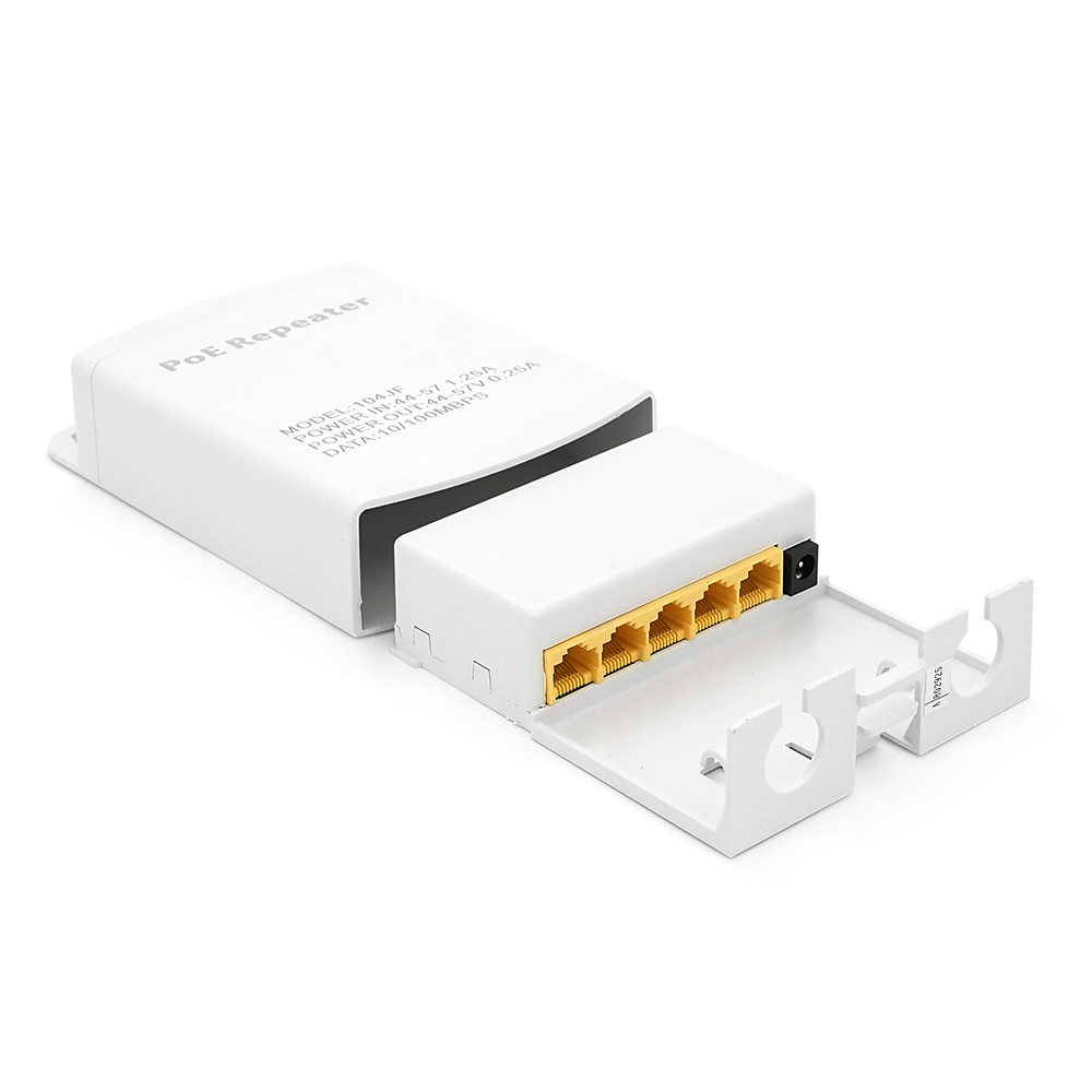 POE подовжувач-ділитель вуличний RITAR 1/4 (1 Вх -4 Вих, 10/100Mpbs POE)