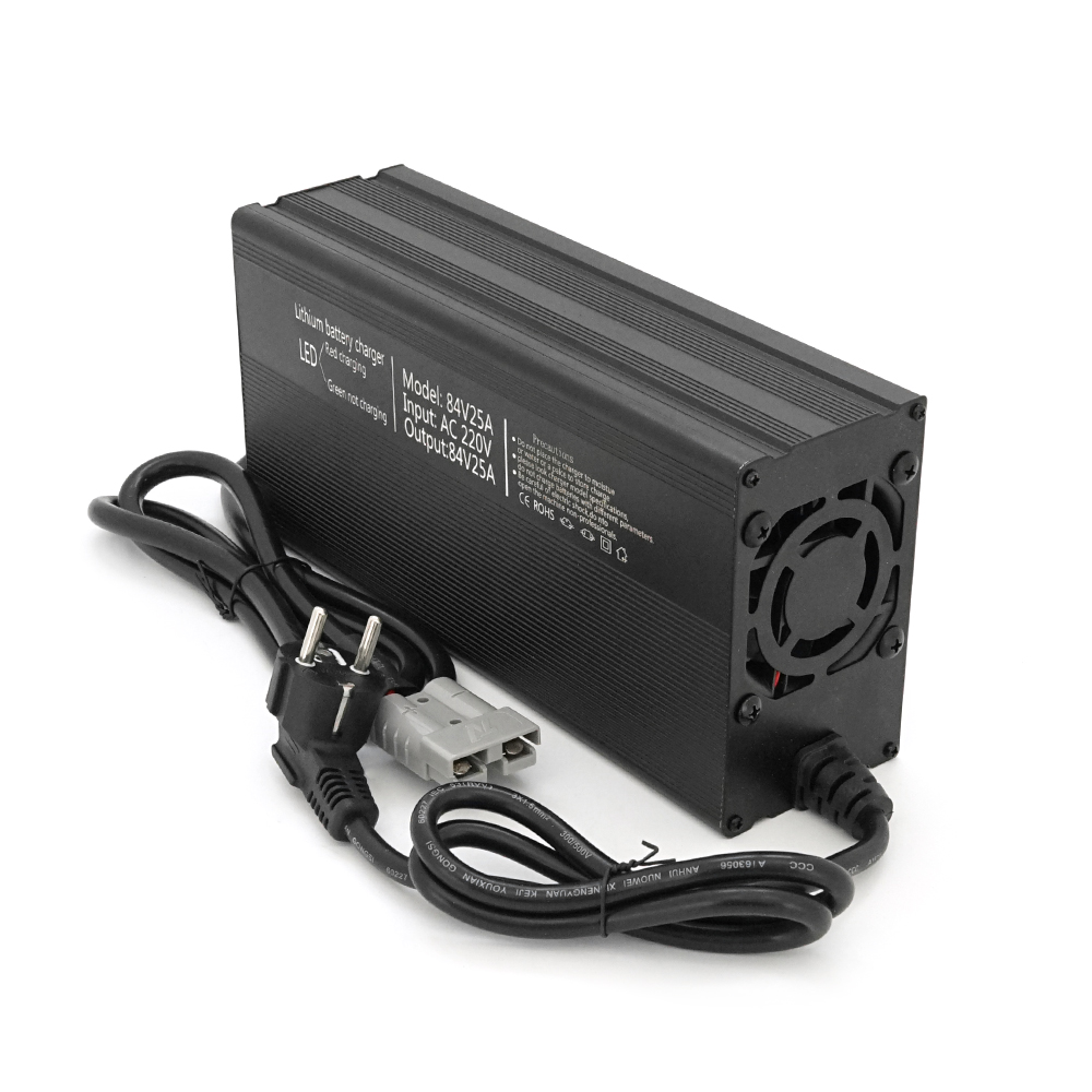 Зарядний пристрій Jinyi для акумуляторів Li-ion 72V(84V),20S,25A роз'єм anderson