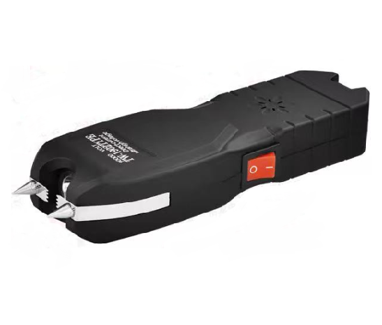 Ліхтар-відлякувач ручний BAILONG X-Balog TW-1902. LED, сирена, струм 9000KV, 150W, Li-ion вбудований 6 000 mAh, Black, IP44, USB, 160х45х25мм, BOX