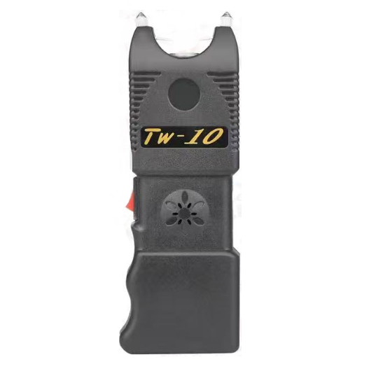 Ліхтар-відлякувач ручний BAILONG X-Balog TW-10B, LED, сирена, струм 15000KV, 180W, Li-ion вбудований 12 000 mAh, Black, IP44, кабель живлення, 170х50х33мм, BOX