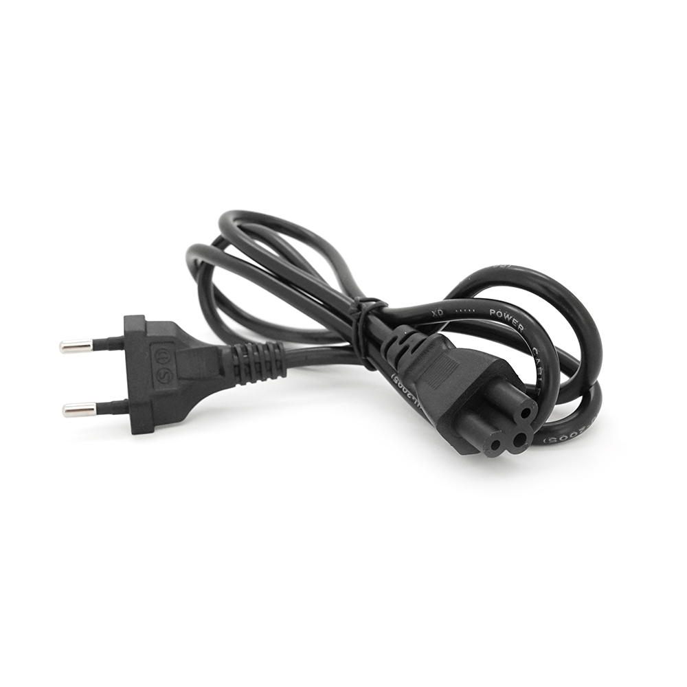 Кабель живлення 1.2m, 0.5mm, PC-184/2 CEE7 / 16-C5 3 pin (для побутової техніки), Black