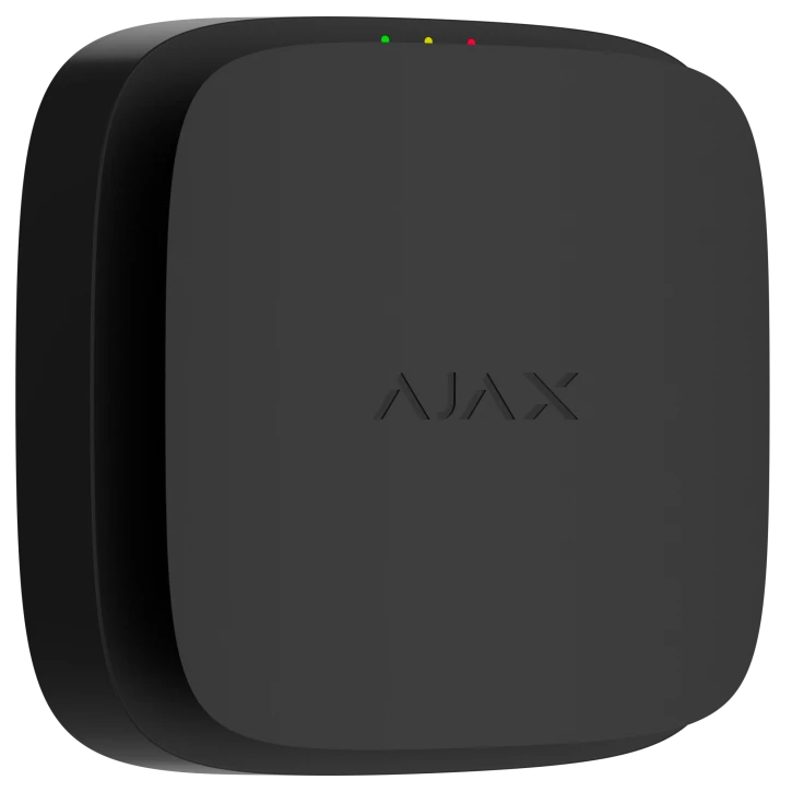 Бездротовий адресний пожежний сповіщувач димовий Ajax EN54 FireProtect (Smoke) Jeweller Black
