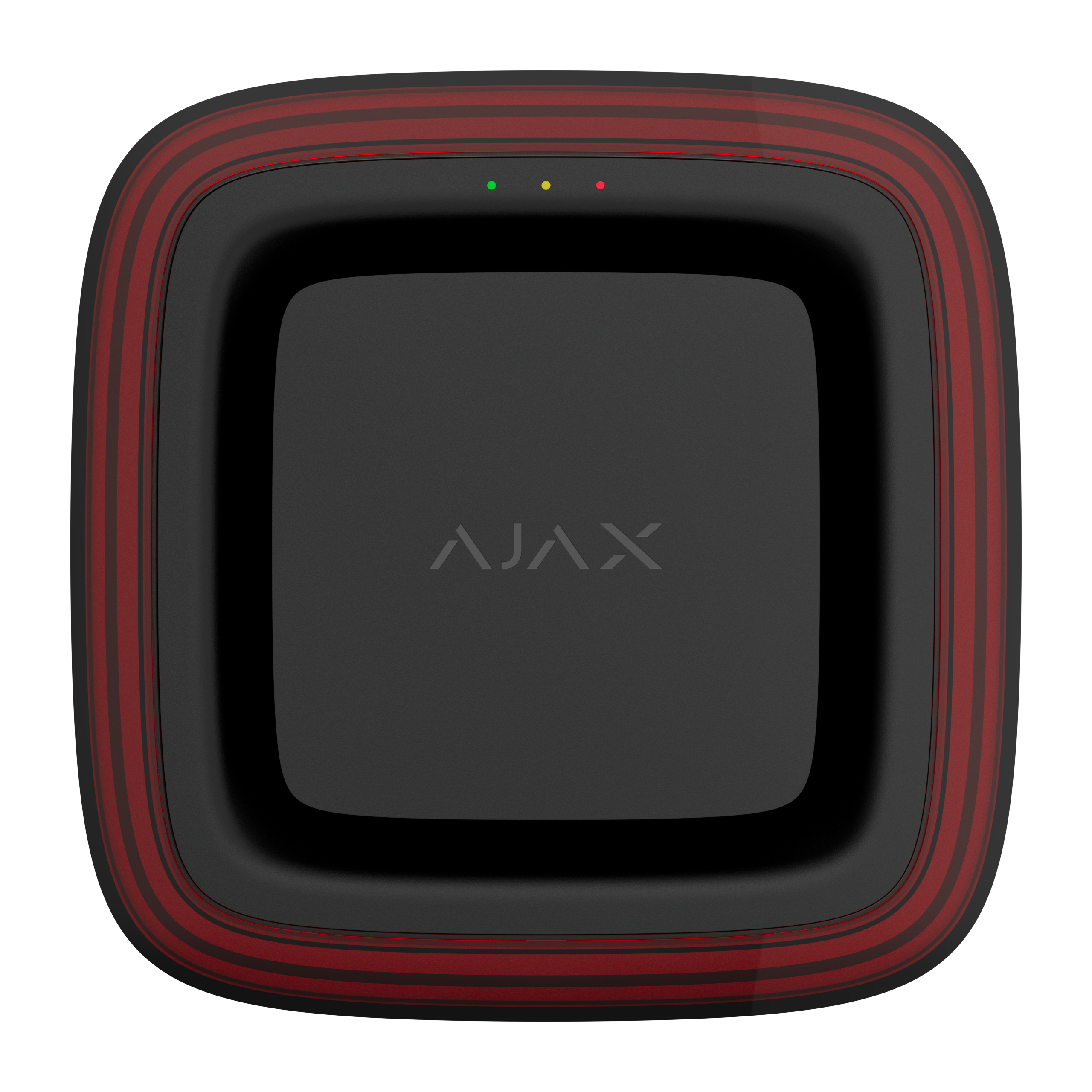 Бездротовий світлозвуковий адресний пожежний сповіщувач Ajax EN54 FireProtect (Sounder/VAD) Jeweller Black