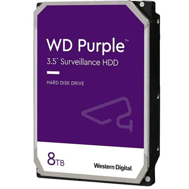 Жорсткий диск 3.5” WD85PURU-78, 8 ТБ, SATA 3, 6 Гбіт/с, кеш 256 МБ