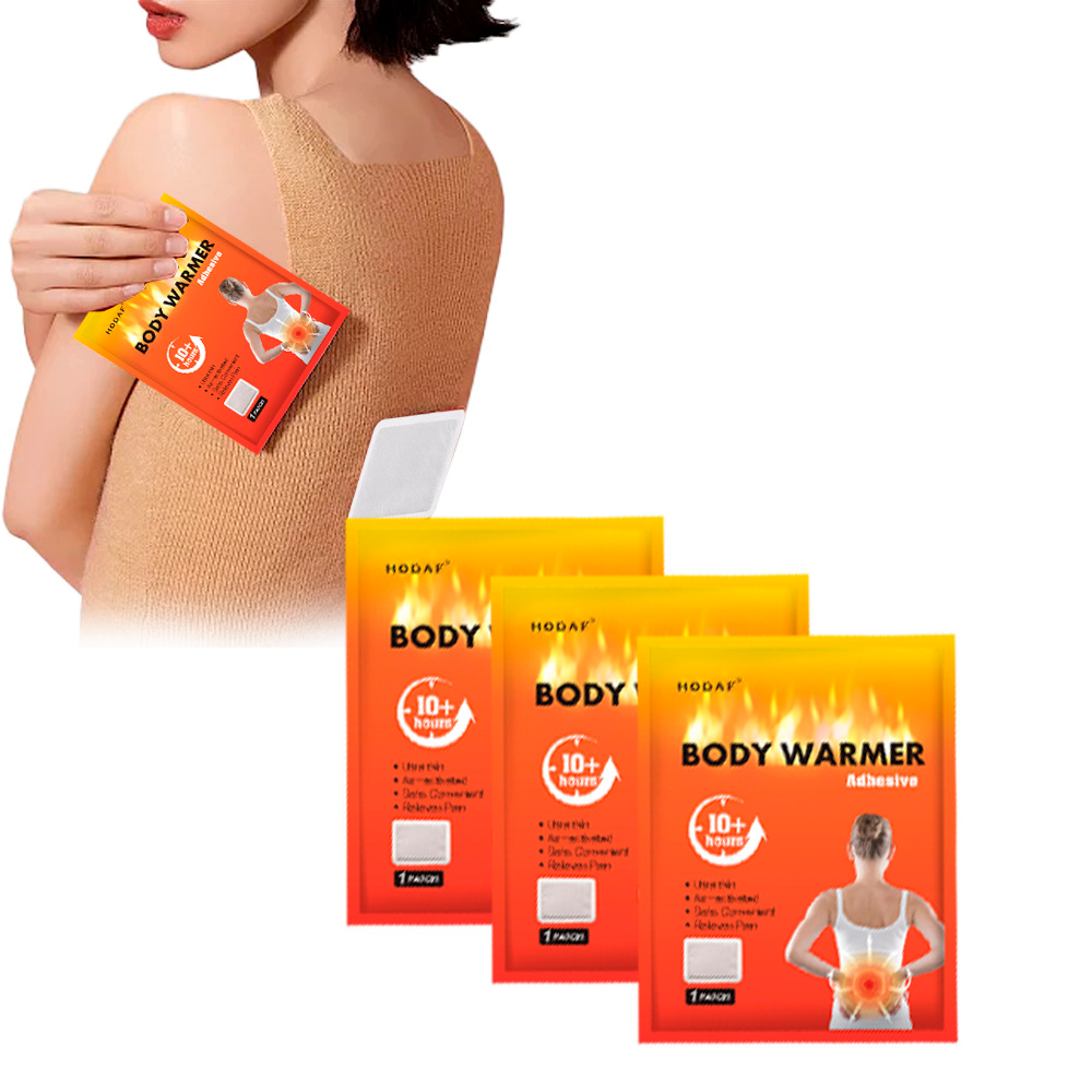 Хімічна грілка-пластир для тіла Body Warmer, до 10-ї години тепла, 1 шт. в упаковці