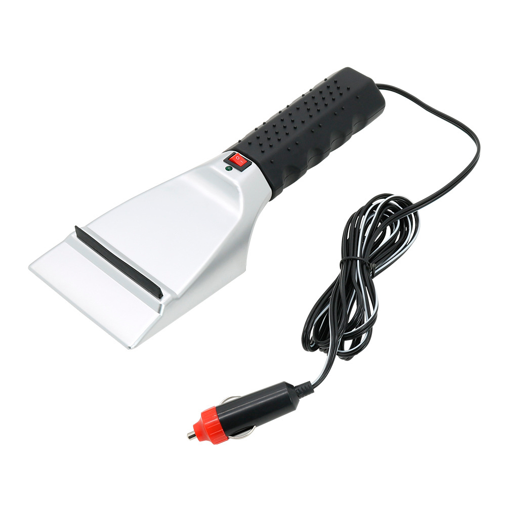 Автомобільний скребок з підігрівом, живлення від прикурювача 12V, 20W, 20x10см