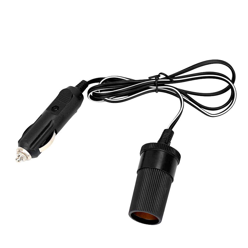 Подовжувач прикурювача авто, 3 метри, 12V, 60W, чорний
