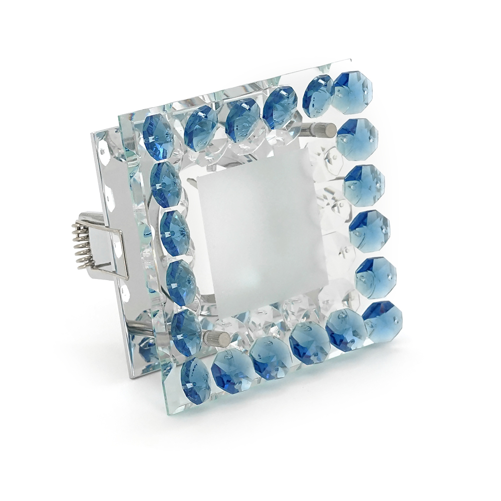 Світильник стельовий Sneha 146/34, квадратний, Blue