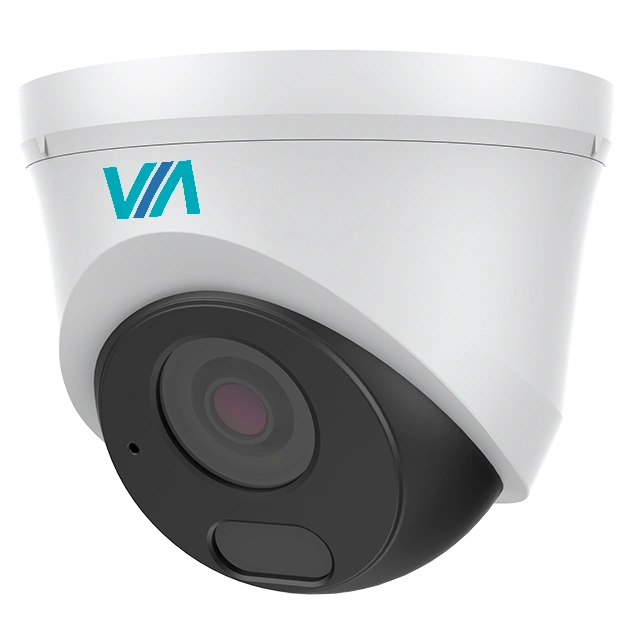 4МП IP купольна вулична відеокамера зі звуком та SD карткою VIA SECURITY VS-D24AS (2.8мм)