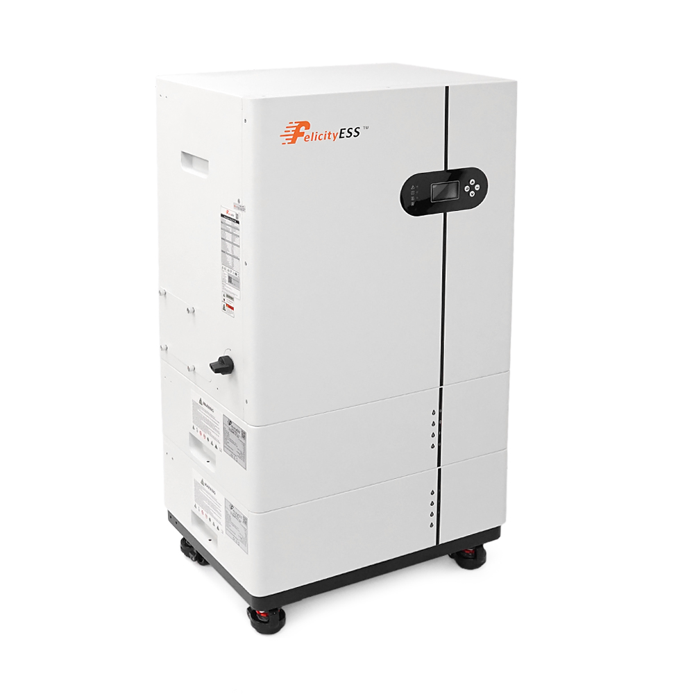 Зарядна станція Felicity Apollo 5KLP01G01-M2, 5KW, 10,24KW LiFePo4 44.8-57.6V, MPPT (100-500V), 100A, IP21, CAN, RS485, Wi-Fi/GPRS, 640*450*1120mm
