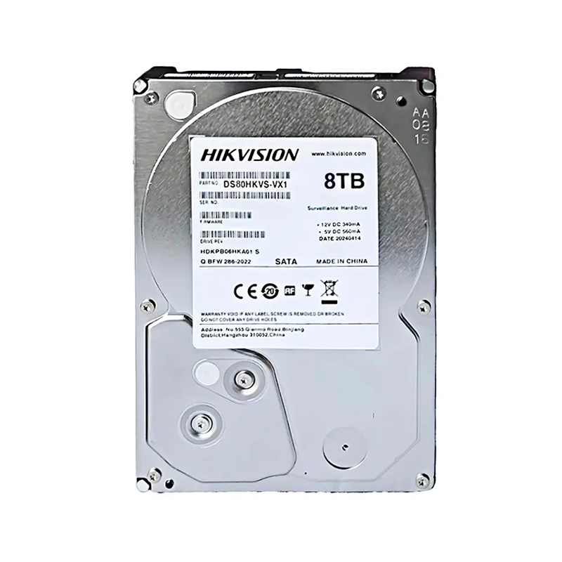 Жорсткий диск Hikvision DS80HKVS-VX1, 8ТБ, 3.5