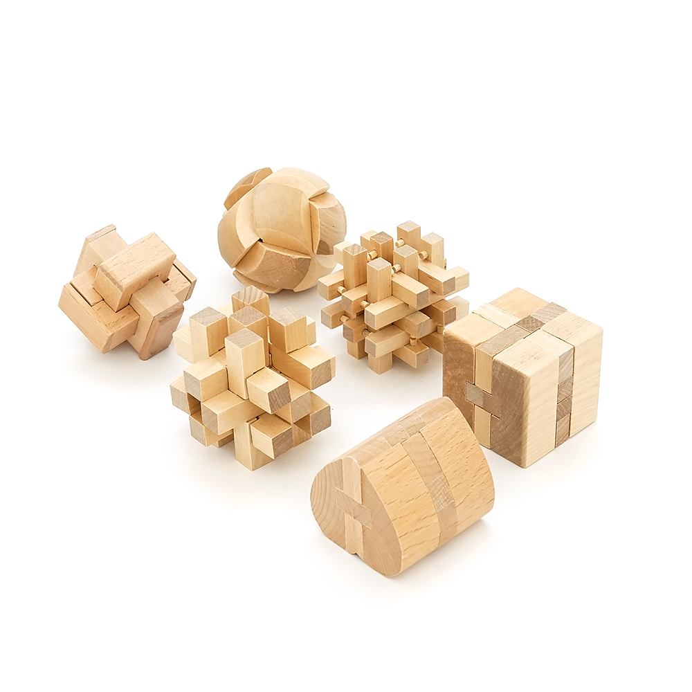 Набір 3D із 6-головоломок 