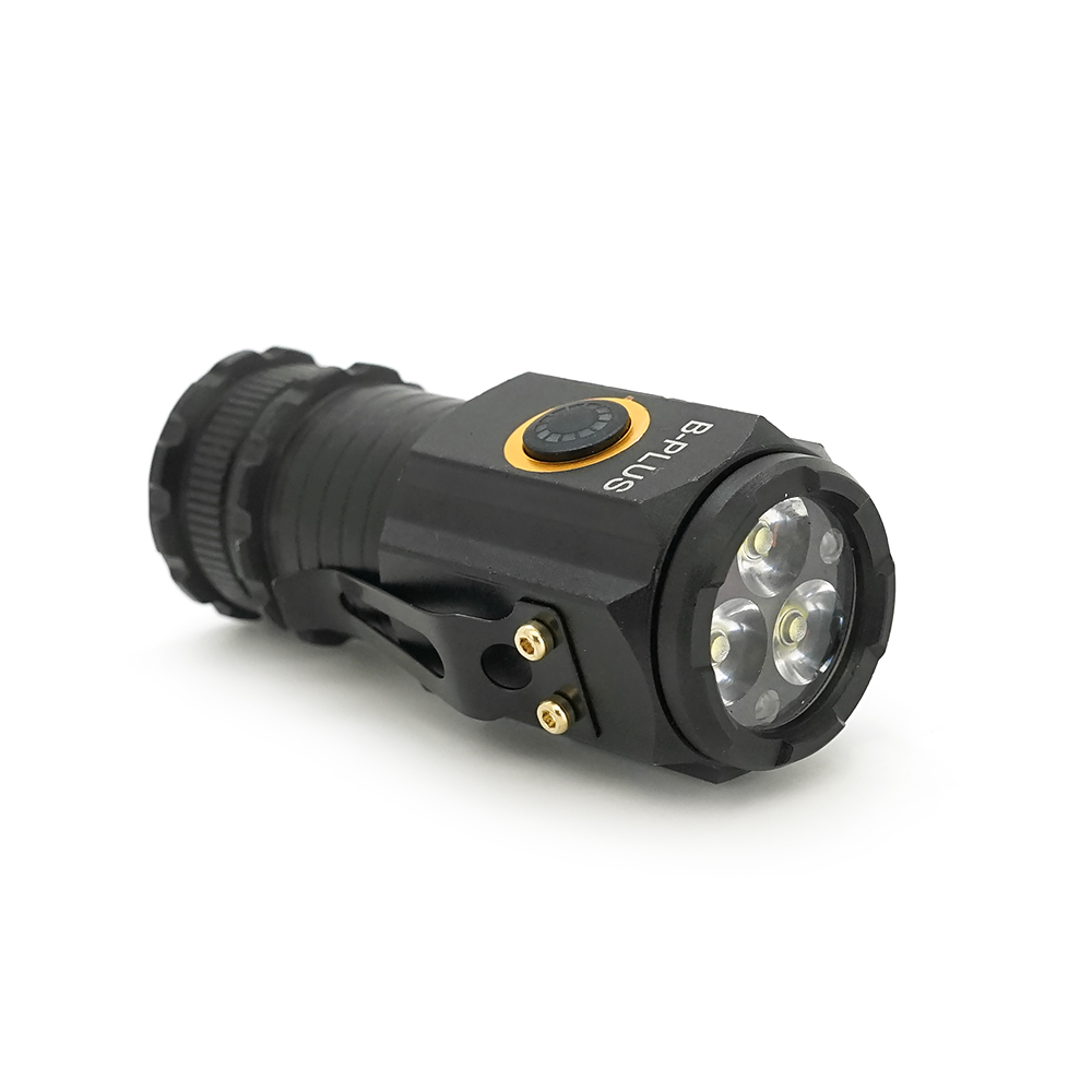 Ліхтарик ручний BP-345, COB, 3 режими, корпус алюміній, магніт, акум 18350А, USB кабель, BOX