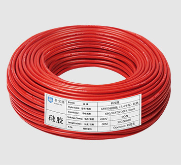 Кабель силіконовий луджений AWG 26 American Standard 26AWG/0,15квМ/600В, 400 метрів, негорючий, термостійкий, Red, ціна за метр