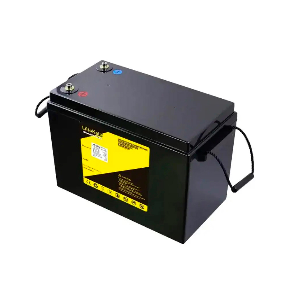 Акумуляторна батарея LiitoKala LiFePO4 24V(29,2V) 100Ah BMS(20(100)/100A), (355*245*180mm), 16kg