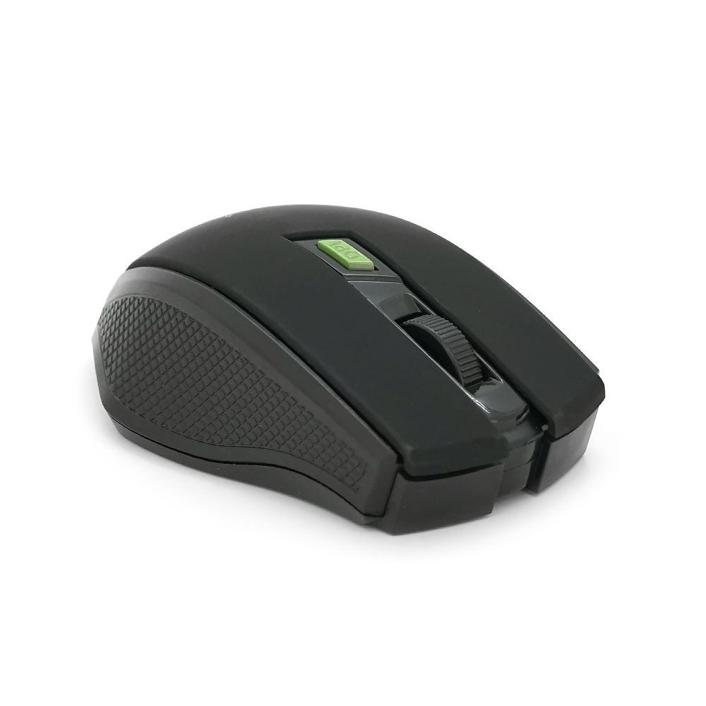 Миша бездротова XSTRIKE XS-400, 1600/2400DPI, Black, 2.4GHZ, Black, Box