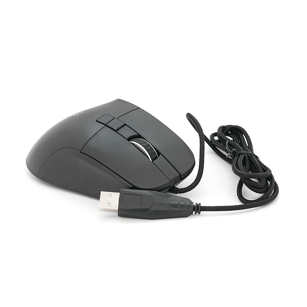 Миша провідна XSTRIKE XS-102, 1200/1800/2400/3600DPI, кабель 1,5 м, Black, Box