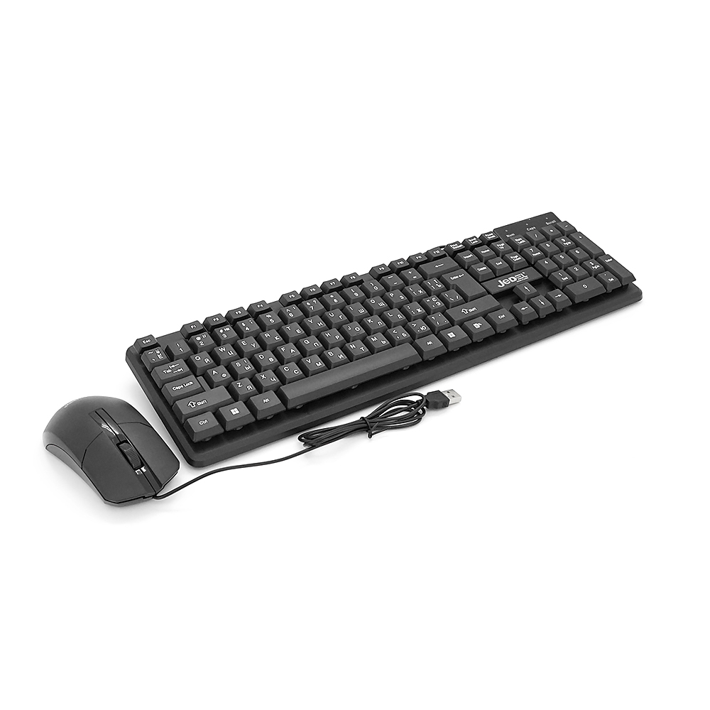 Комплект дротовий KB+Mouse JEDEL G18, USB, (Eng/Укр/Pyc), Box