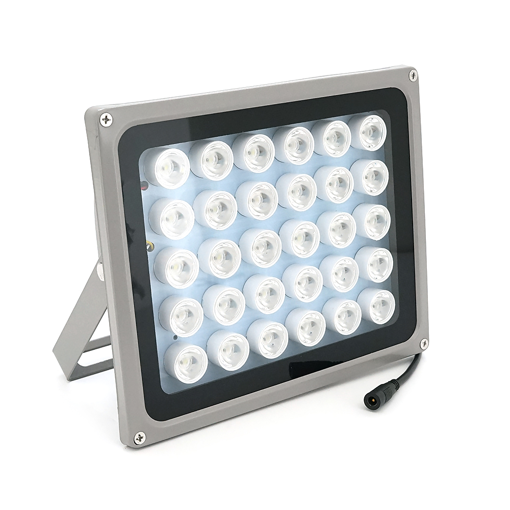 Прожектор спрямований із сутінковим датчиком 12V 24W, 30LED, IP66, кут огляду 60°, 220*181*85мм, BOX