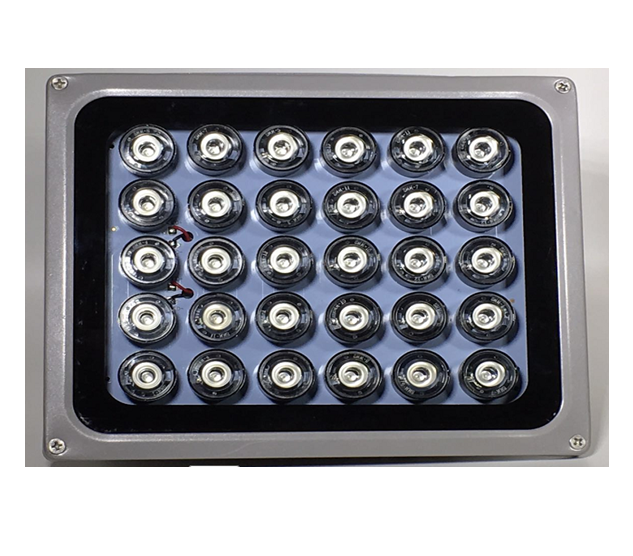 ІЧ-прожектор HYYS3030R. 220V, , 60W, 30LED, IP66, 850Нм, кут огляду 90°, дальність до 170 м.