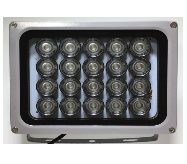 ІЧ-прожектор HYYS2020R-80. 220V, 40W, 20LED, IP66, 850Нм, кут огляду 60 °, дальність до 80м.