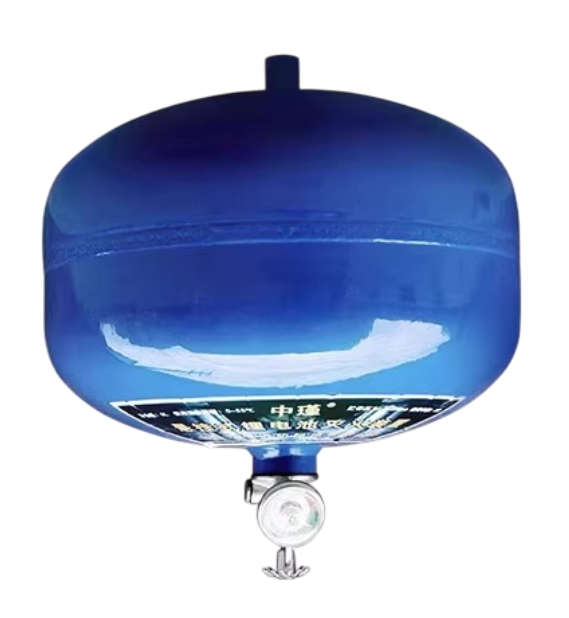 Вогнегасник класу D підвісний (гасіння горючих металів), 10л, агент-S-100-AB-NT(піна), робоча температура 0°C-+55°C, клас пожежі 3A,14B,E,75F