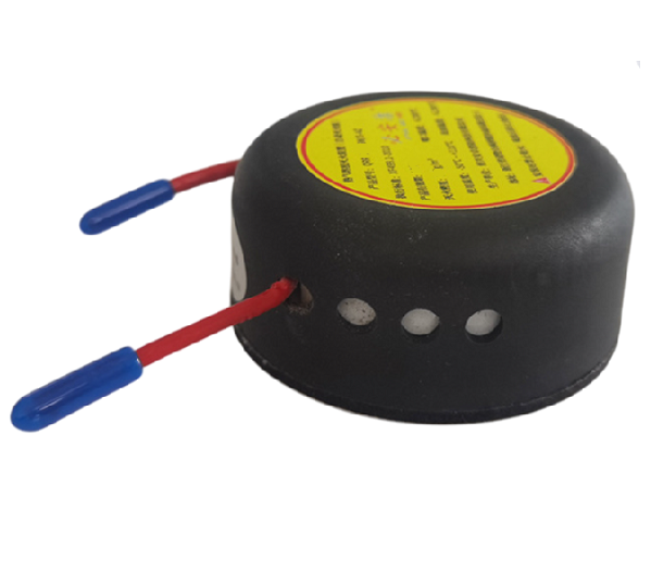 Вогнегасник автоматичний аерозольний QRR0.02G/S-AZ. Об'єм 20г. Класи пожеж A/B/C/E. Спрацьовування – від 200°C. Зона покриття 0.2 м3. 60*27mm