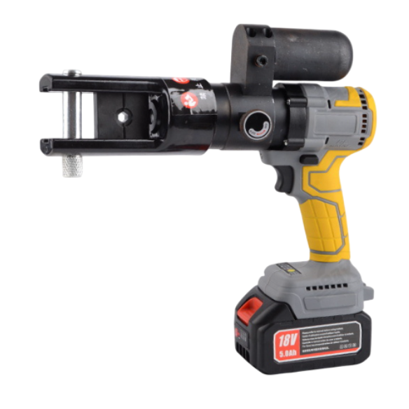 Електричні обтискні кліщі EZ-240, зусилля обтиску 90kN, для діаметра 10-240мм², пресформи 10,16,25,35,50,70,95,120,150,185,240 мм², LiIon 21V,ЗУ, Box