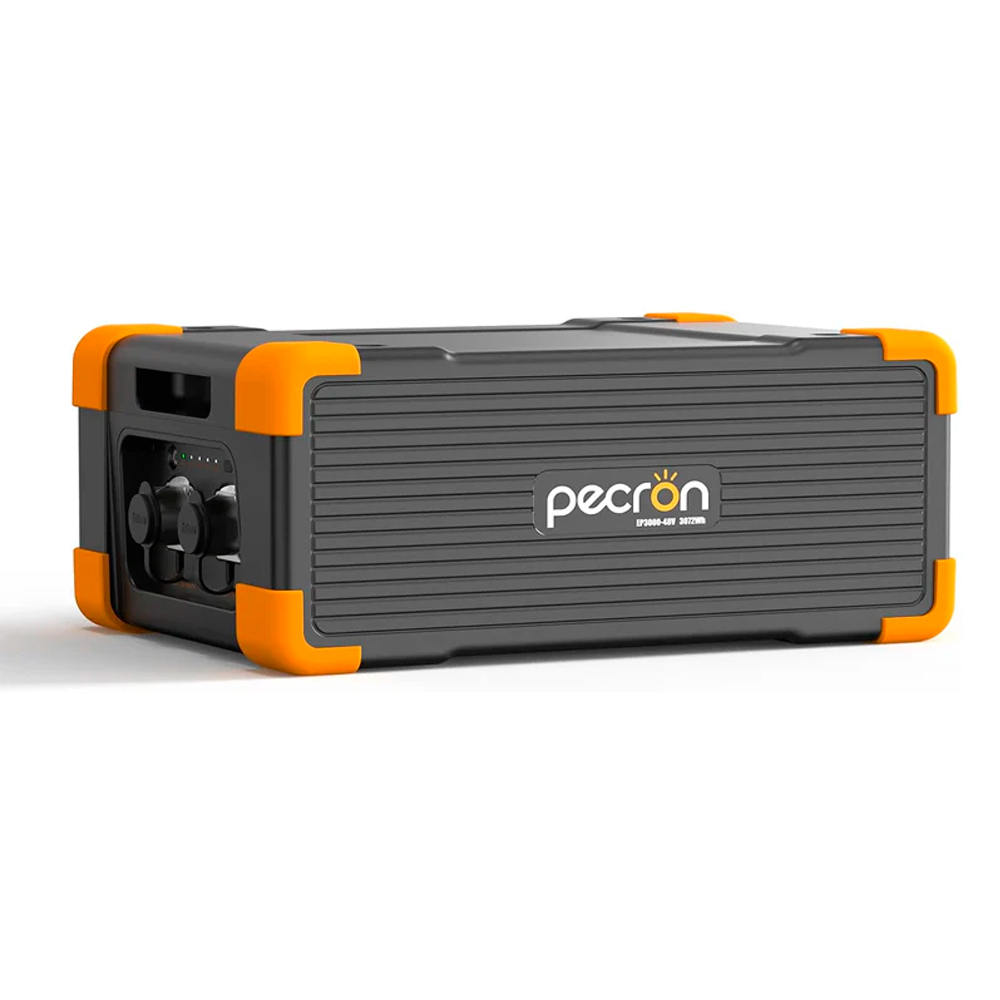 Акумулятор розширення Pecron EP3000-48V, Місткість 3072Wh/h. In: GX16MF-5 (15A), Out: XT60 (12V, 30A), USB-A (18W), Type-C (100W), 441x312x200 мм. 26кг