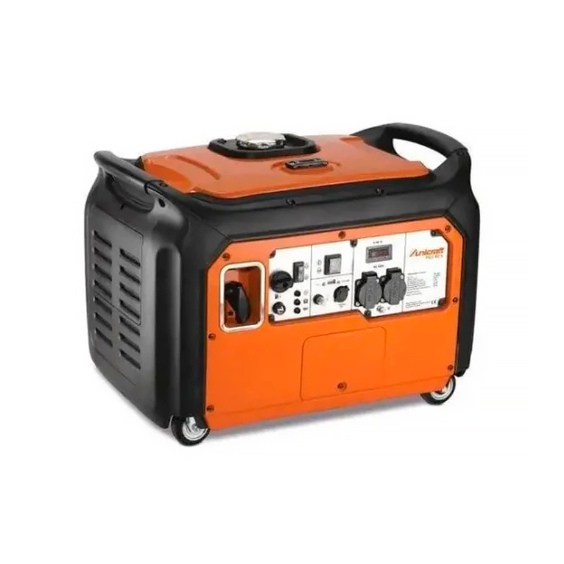 Генератор інверторний Бензиновий UNICRAFT PG-I 40 S, 3.7kW (4kW), однофазний, 220V, 50Hz, об'єм 12л