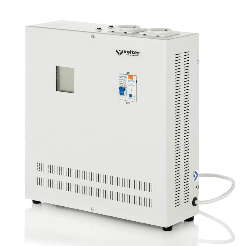Стабілізатор напруги VOLTER однофазний теристорний СНПТО-2птс slim (2200Вт), 220В, 150-245В, 16 ступенів