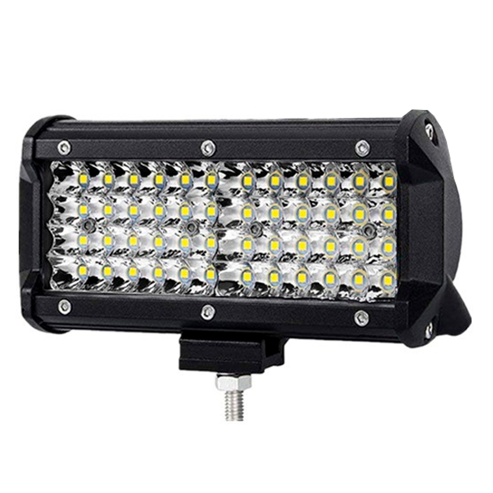Фара протитуманна світлодіодна RTS-144W, 48 LEDs, 9-32V, 144W, 6000K, 14400Lm, 60°, IP67, 165x65x80mm, Black