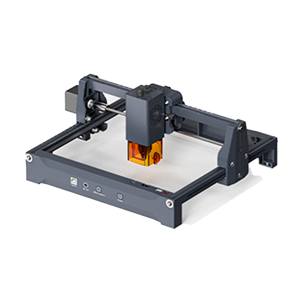 Лазерний гравіювальний верстат K15-5W-Mini, потужність: 5Вт, робоча область: 150х200 мм, швидкість: 7000мм/хв, USB, WiFi, TF-карта, 340х290х148 мм, 1,4 кг
