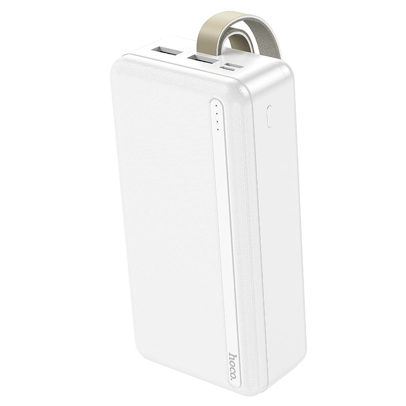 Power Bank HOCO J91B 30000mAh, USB+Type-C, 2A, White, 0.660kg, Box