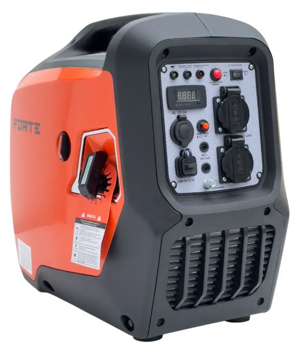 Генератор інверторний БЕНЗИНОВИЙ FORTE FG4050I (3 kW), однофазний, 220V, 50Hz, об'єм бака 6л, ручний запуск