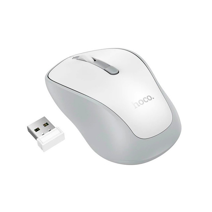 Миша бездротова HOCO GM41, 1600DPI, 2.4GHZ, White, Blister