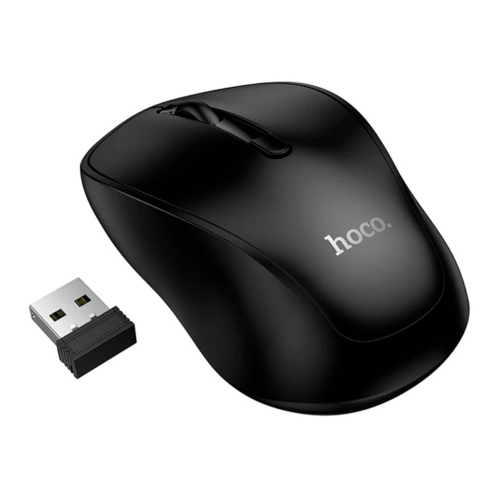 Миша бездротова HOCO GM41, 1600DPI, 2.4GHZ, Black, Blister
