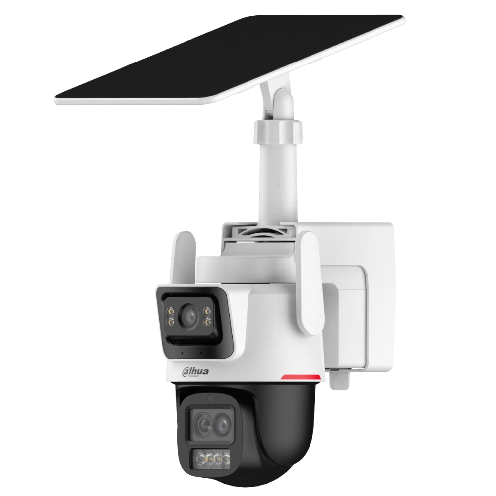 3+3MP автономна 4G поворотна WizColor Hybrid-zoom відеокамера із сонячною панеллю DH-IPC-PTS2649C-3E3Z-4GB20